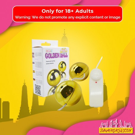 Multi Speed Golden Ben Wa Vibrating Balls Anal Vaginal BV-013