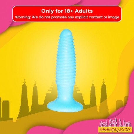 Ribbed Fat Anal Dildo AD-010
