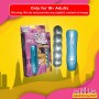 Silver Beaded Anal Vibrator-BIG AD-011