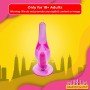 Crystal Anal Vibrating Butt Plug With Suction Cup AD-025
