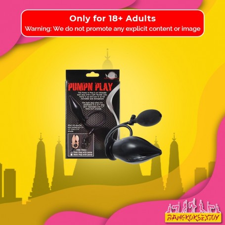PUMP N PLAY BUTT PLUG AD-030