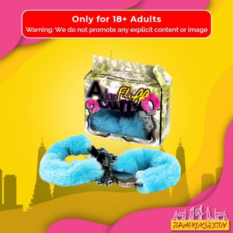 Ankle Fluff Cuffs with Keys BDSM-012