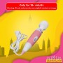 Powerful Multispeed Fairy Female Personal Wand Massager VM-009