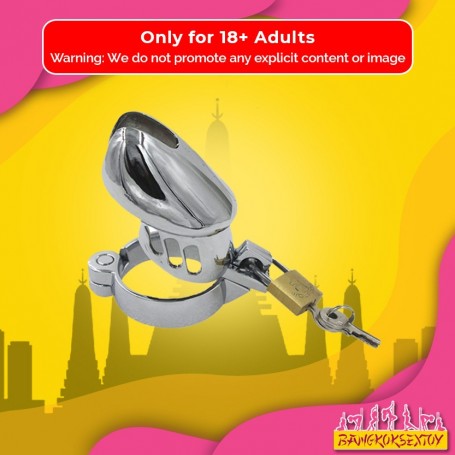 3 Size Metal Male Chastity Device Belt Cock Cages BDSM-022