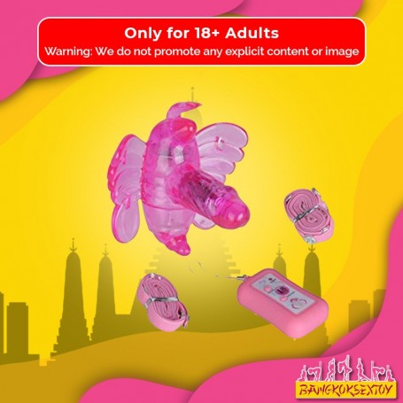 Butterfly Remote Control Strap On Vibrator SO-009