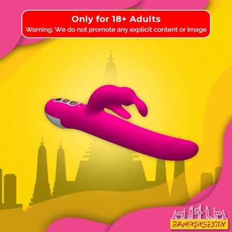 7 SPEED SILICONE RABBIT VIBRATOR- USB RECHARGEABLE RV-025