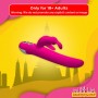 7 SPEED SILICONE RABBIT VIBRATOR- USB RECHARGEABLE RV-025