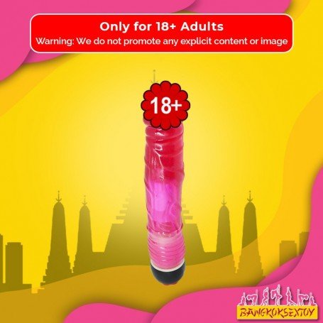 Long Tough Jelly Realistic Vibrator