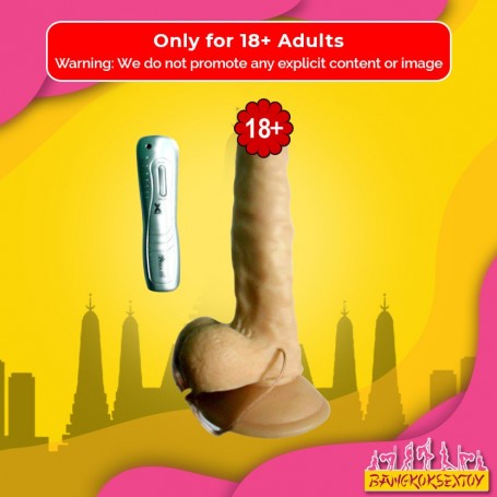 Sex Flesh MultiSpeed Maddox Realistic Vibrator with SuctionV2 RSV-045