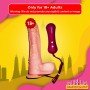 Sex Flesh MultiSpeed Maddox Realistic Vibrator with SuctionV5