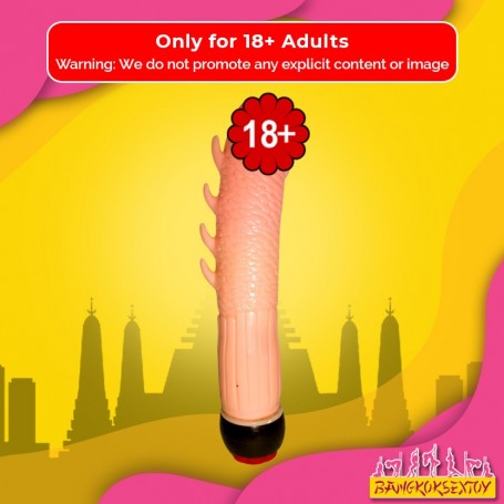Spike Silicone Realistic Vibrator RSV-059