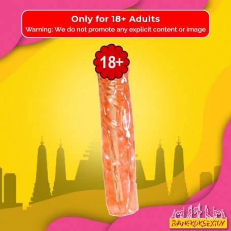 Dazzling Hot Pink Realistic Non Vibrator