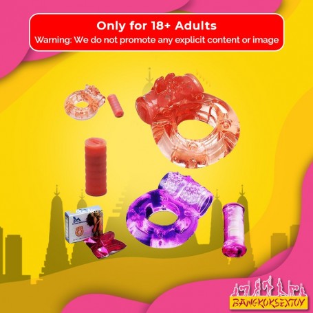 Cock Ring Vibrator 2pcs CR-001