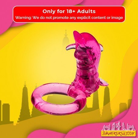 Dolphin Cock Ring Vibrator CR-005