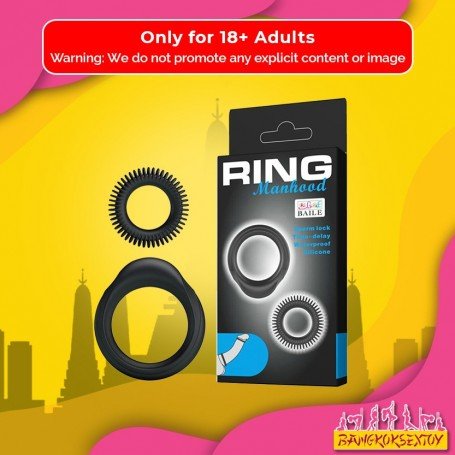 Cock Ring Manhood CR-019