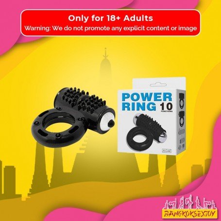 PRETTY LOVE BLACK POWER RING CR-021