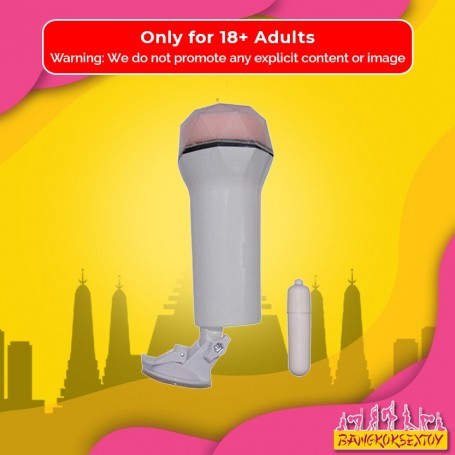 Super Soft Vibrating Masturbator With Suction FM-048