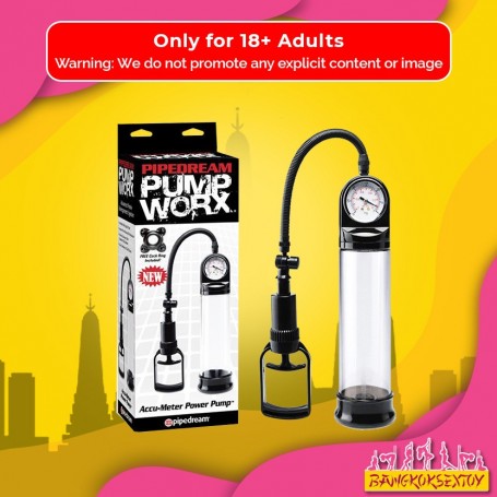 Worx Accu-Meter Power Penis Enlargement Pump PE-010