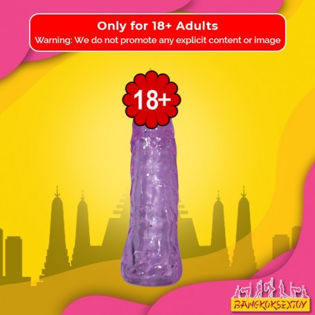 Outstretched Delay Crystal Penis Sleeve PES-015