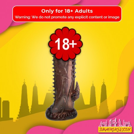 Ultra Flexible soft cock sleeve penis extender PES-017