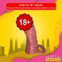 Solid Head Reusable Penis Extension Sleeve chocolate PES-026