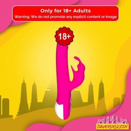 ALVIN ROTARY SILICONE RABBIT VIBRATOR RV-029