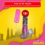 Crystal Lover Jelly Realistic Vibrator with Suction Cup RSV-065