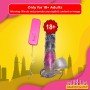 Crystal Lover Jelly Realistic Vibrator with Suction Cup