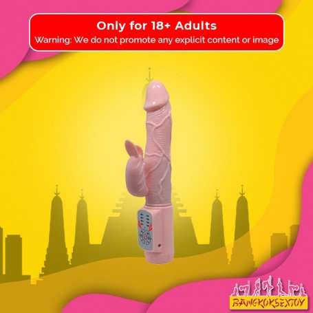 Rabbit Vibrator with 4 Vibration and Rotation Settings RV-051