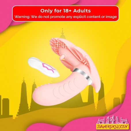 Remote control Wireless Clitoris Luxury Vibrator LXV-029