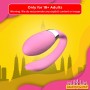 Wearable U Shape Remote Control Clitoris Luxury Vibrator LXV-030