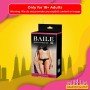 Baile Vibrating Strap-on Double Dildo with Realistic Balls SO-034